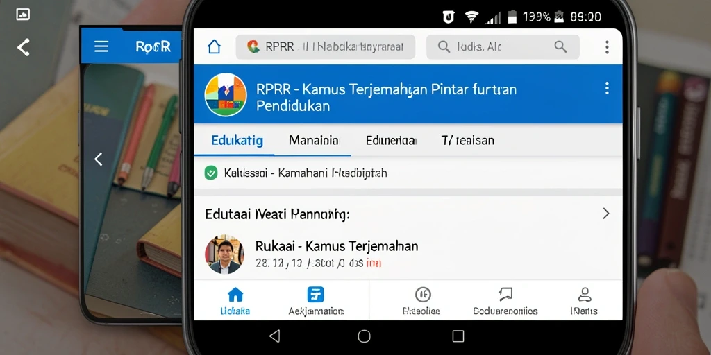 Tampilan antarmuka utama RPRR yang intuitif dan user-friendly.