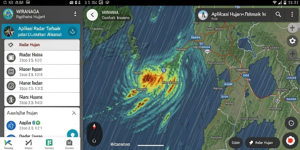 Tampilan antarmuka WIRANAGA yang informatif dan user-friendly.