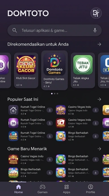 domtoto | Indeks Aplikasi Populer & Kanal Uji Terbaik Indonesia